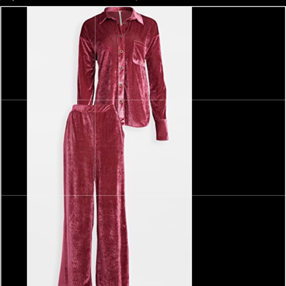 Free People pants/top set
